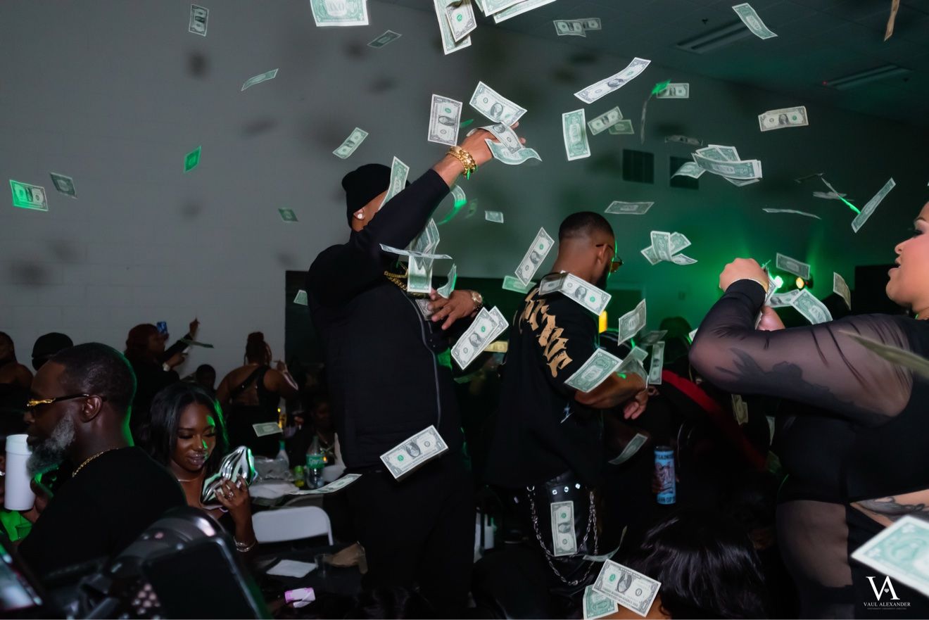Celebration inside a packed TeamMTS event